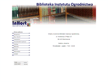 Tablet Screenshot of biblioteka.inhort.pl
