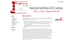 Desktop Screenshot of pl.foodconference2011.inhort.pl