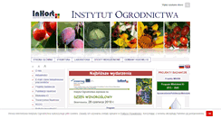 Desktop Screenshot of inhort.pl